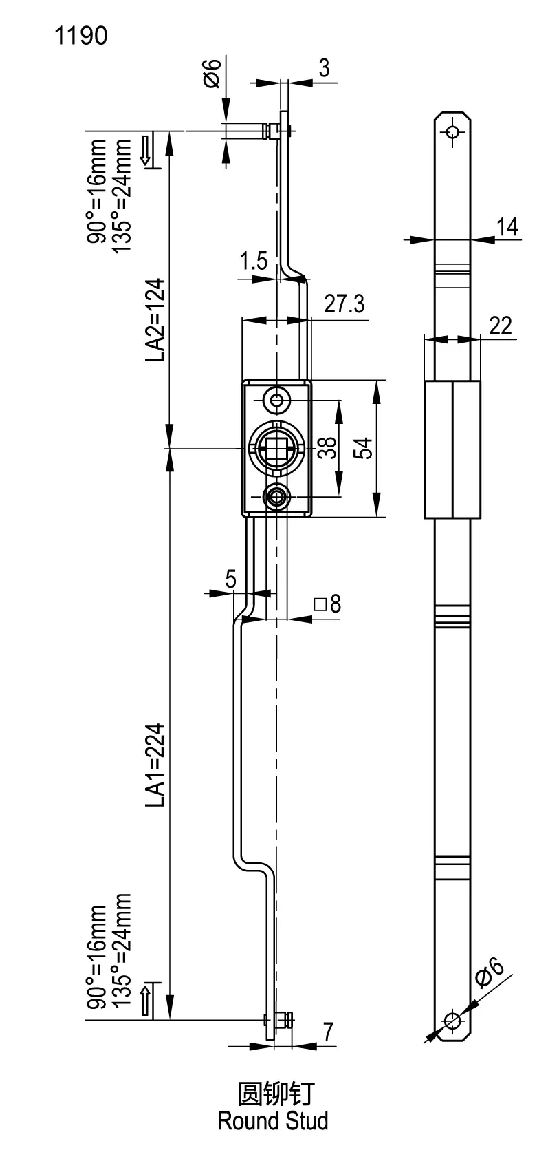 Rod Control 1190 Series