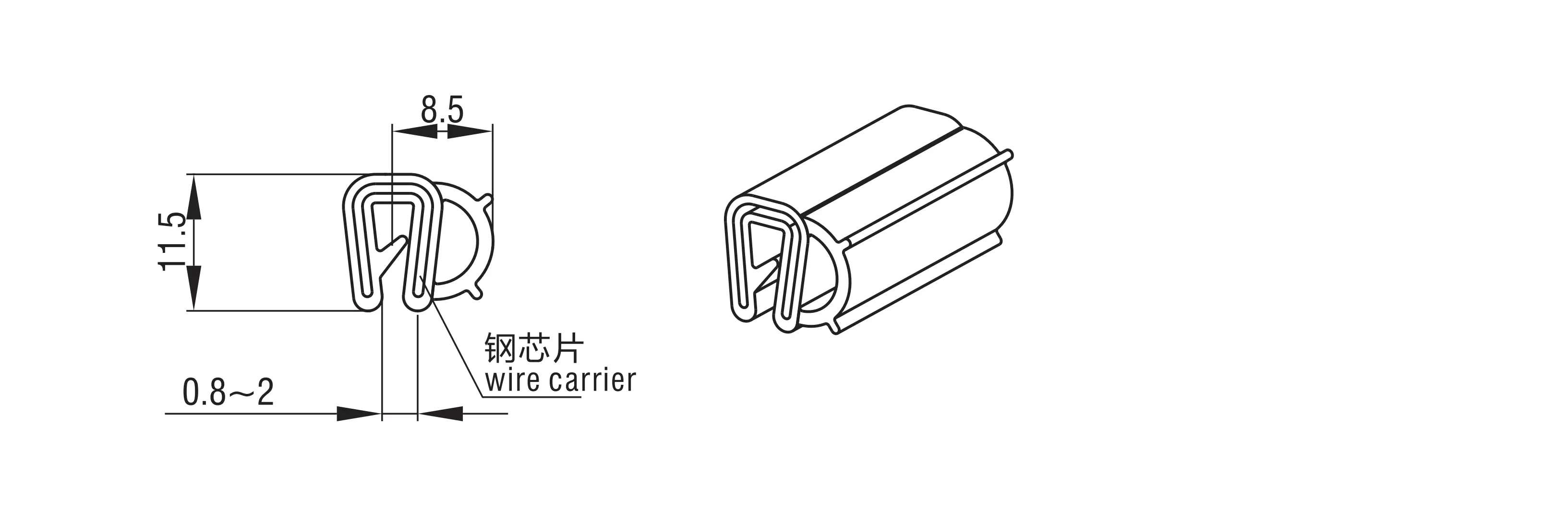 Self-gripping Gasketing 7202 Series