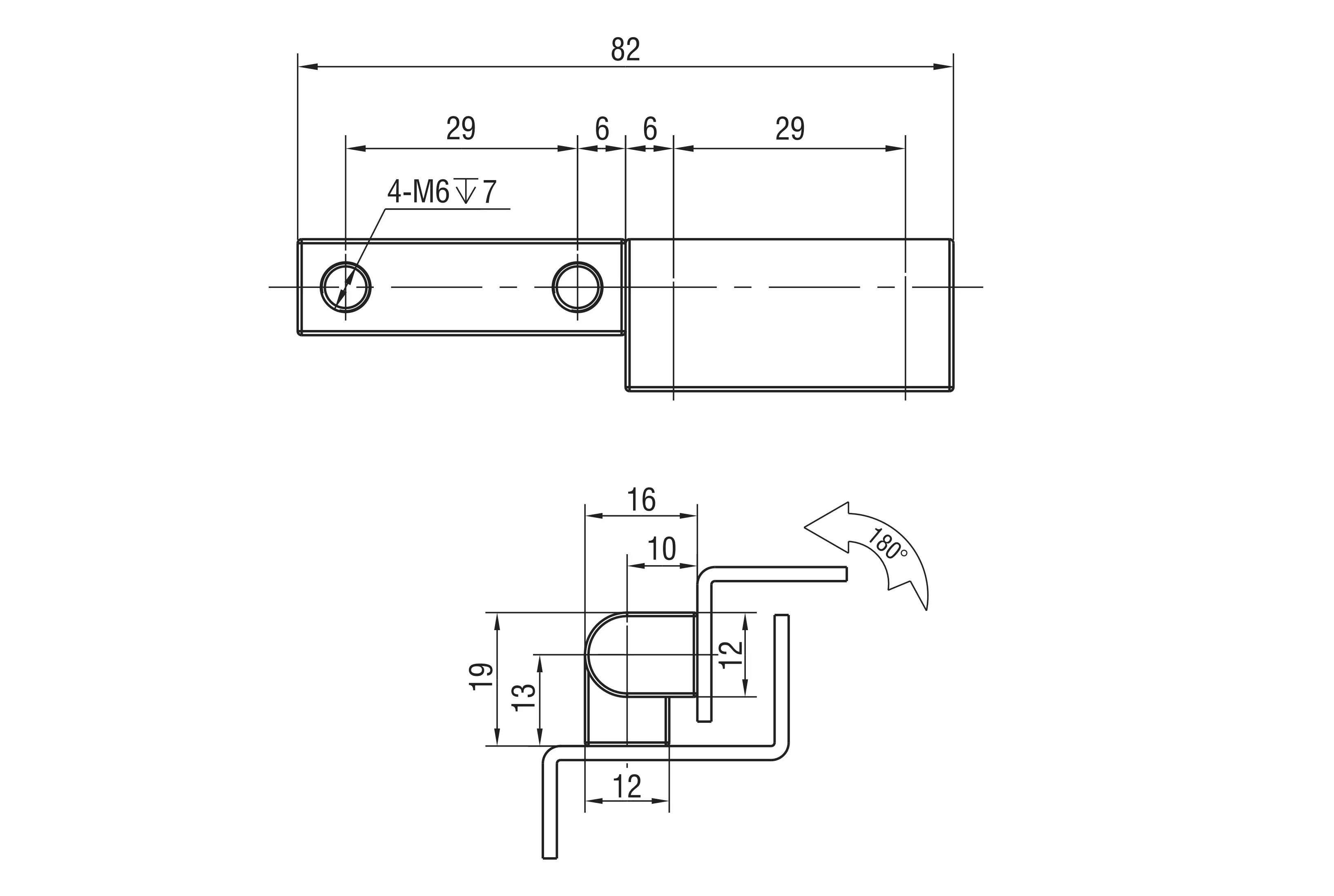 Lift-off Hinge 2213 Series