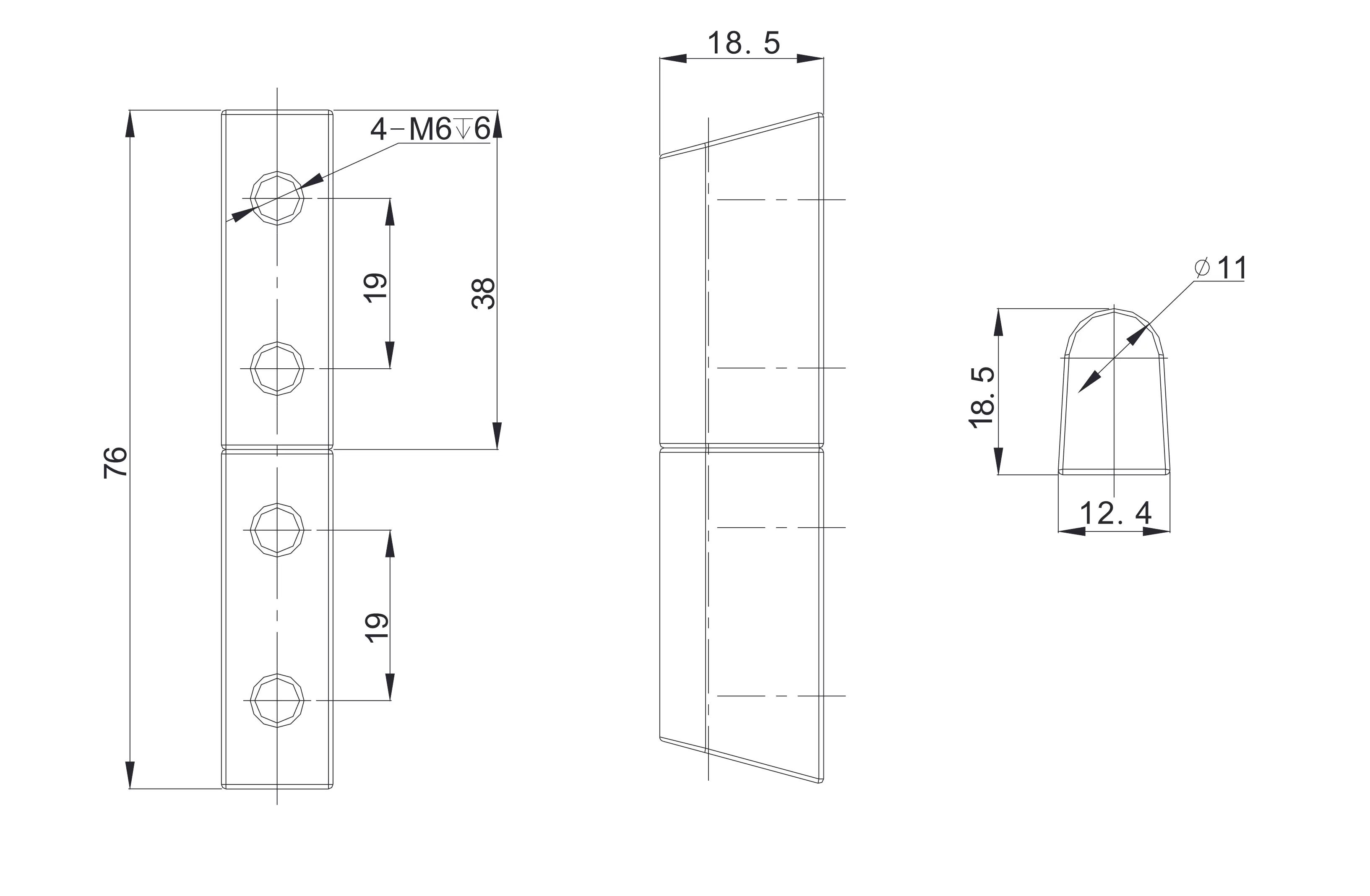 Lift-off Hinge 2217 Series
