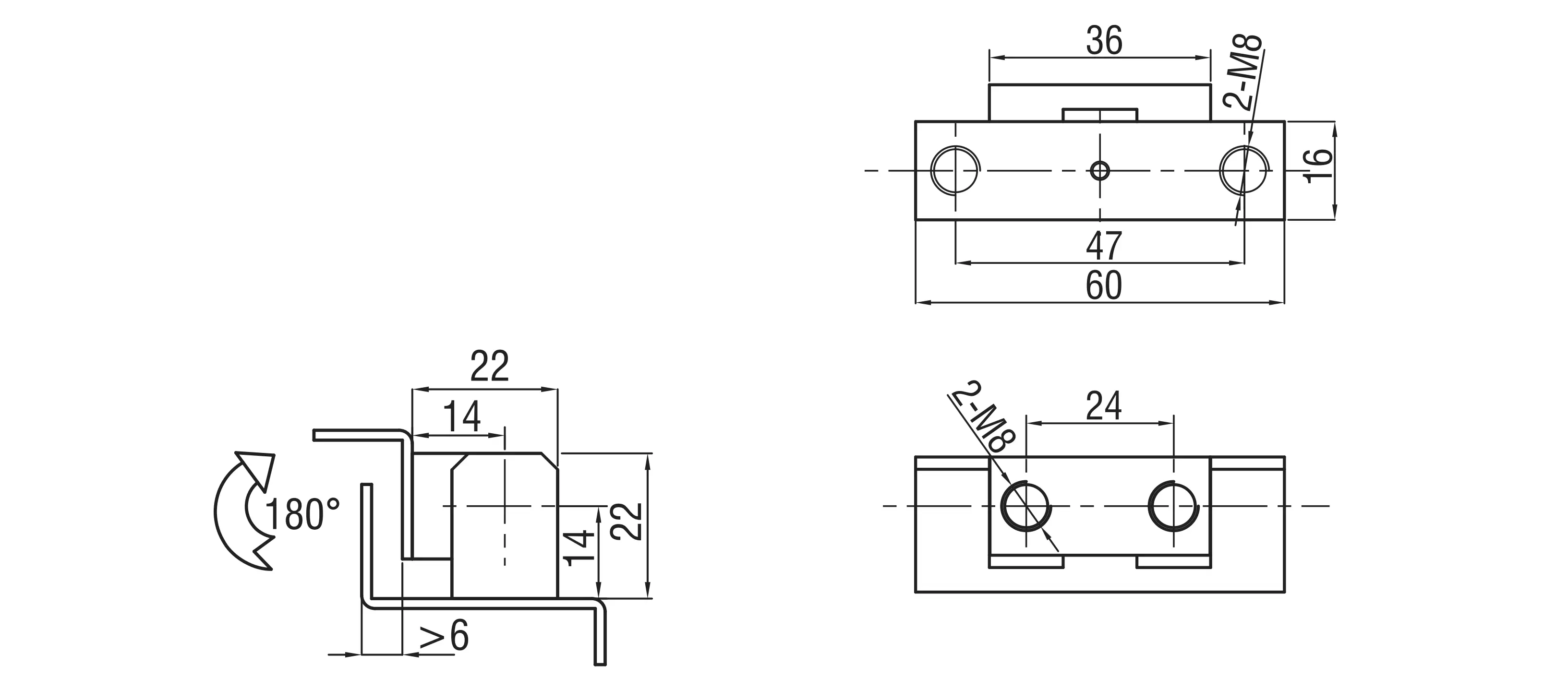 External Hinge 2317 Series