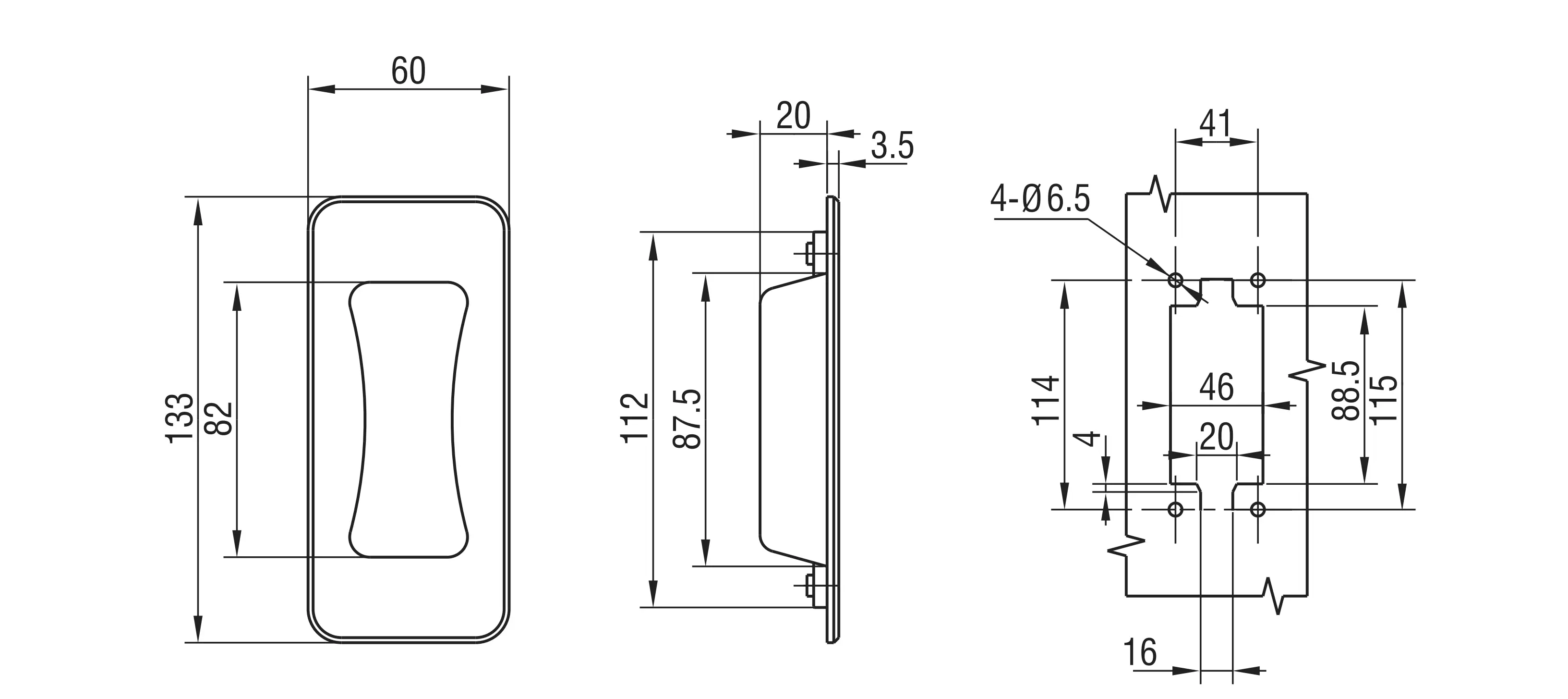 Pocket Pull 3308 Series
