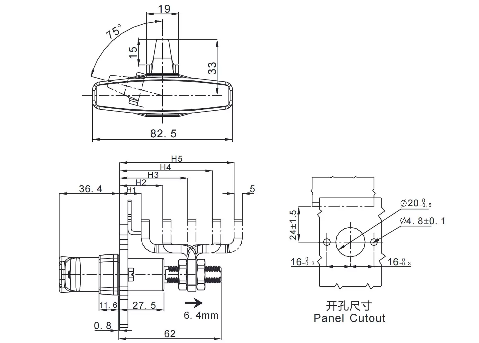 Compression Latch 1409 Series