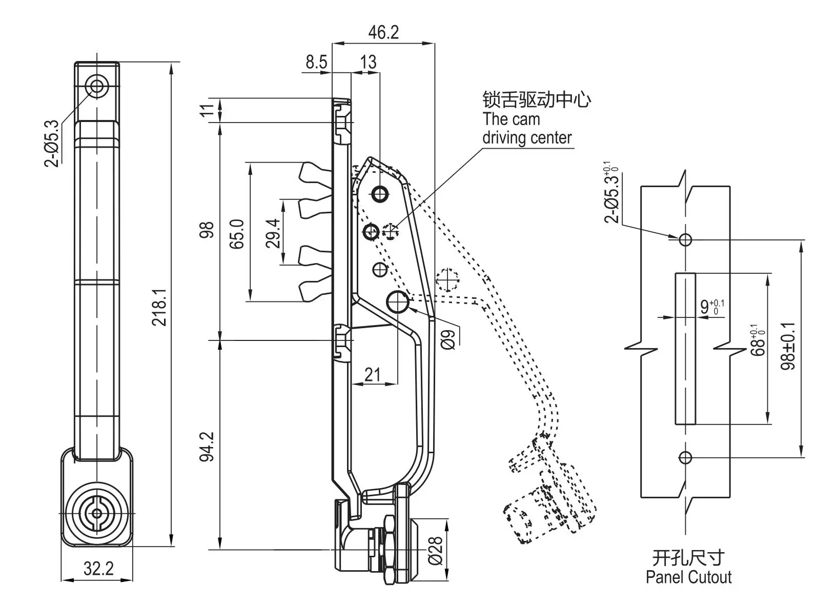 lifthandle 1322 Series