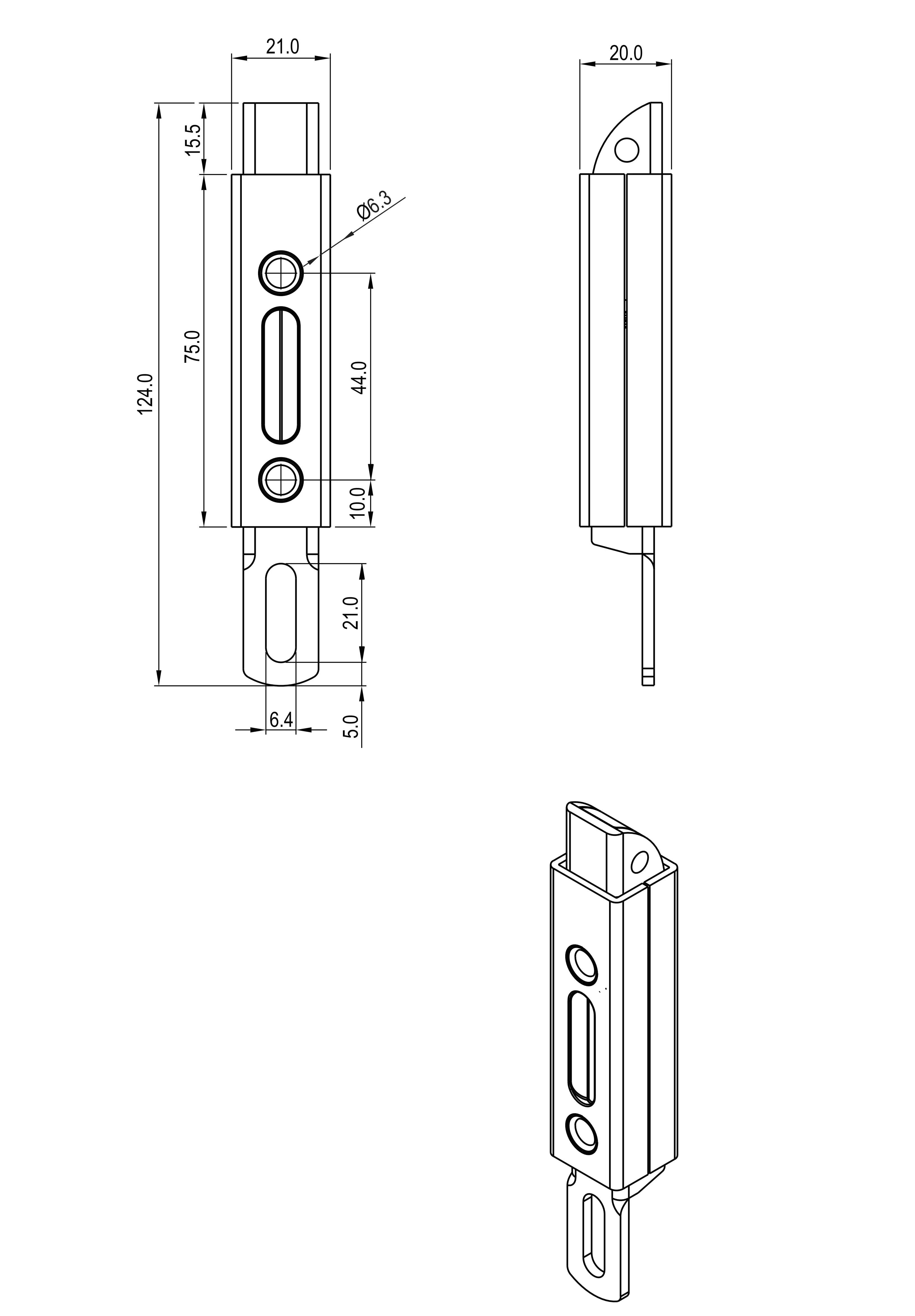 Slam Latch 1801 Series 