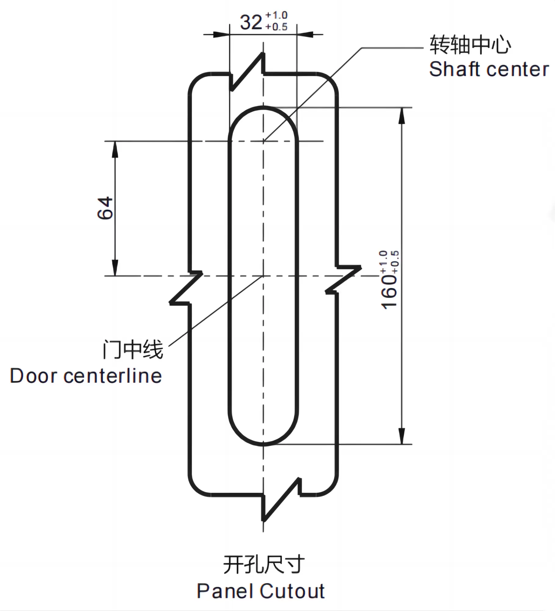  1518 Series Electronic Swinghandle