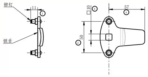 Three-point Cam 9100-5732 Series
