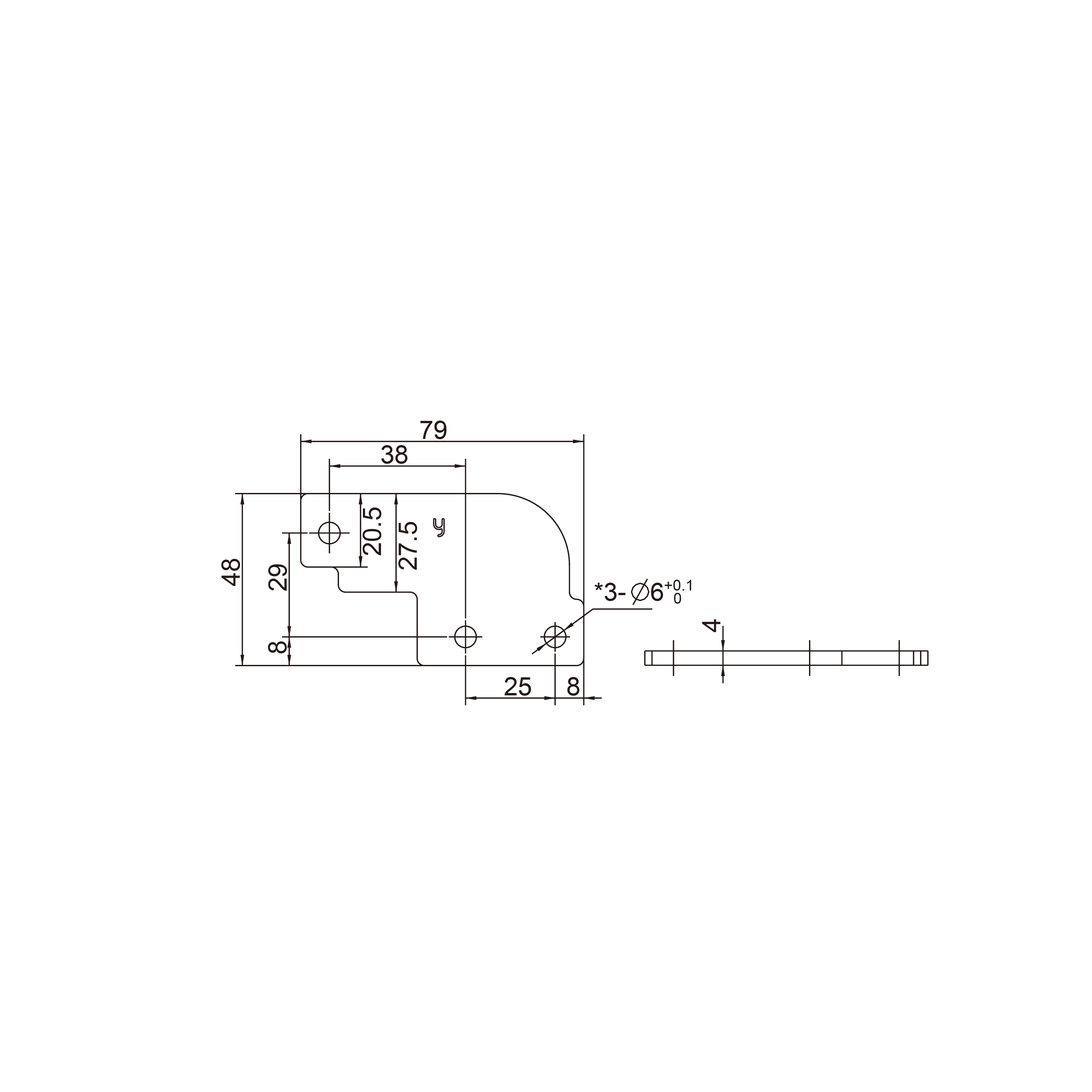 Concealed Hinge 2430 Series