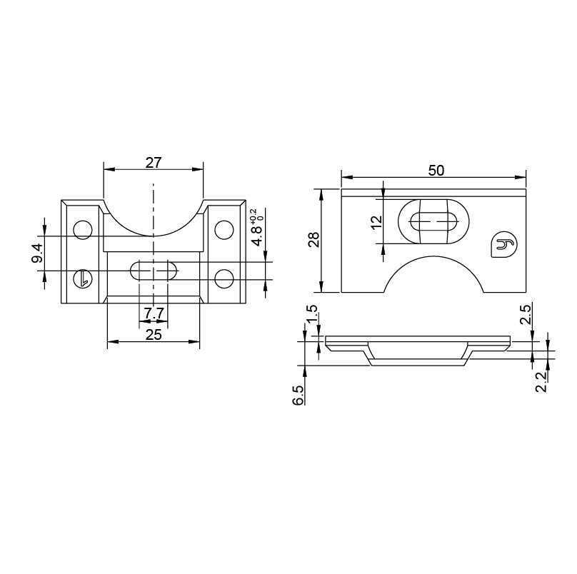 Rod accessories 9401-5028 Series