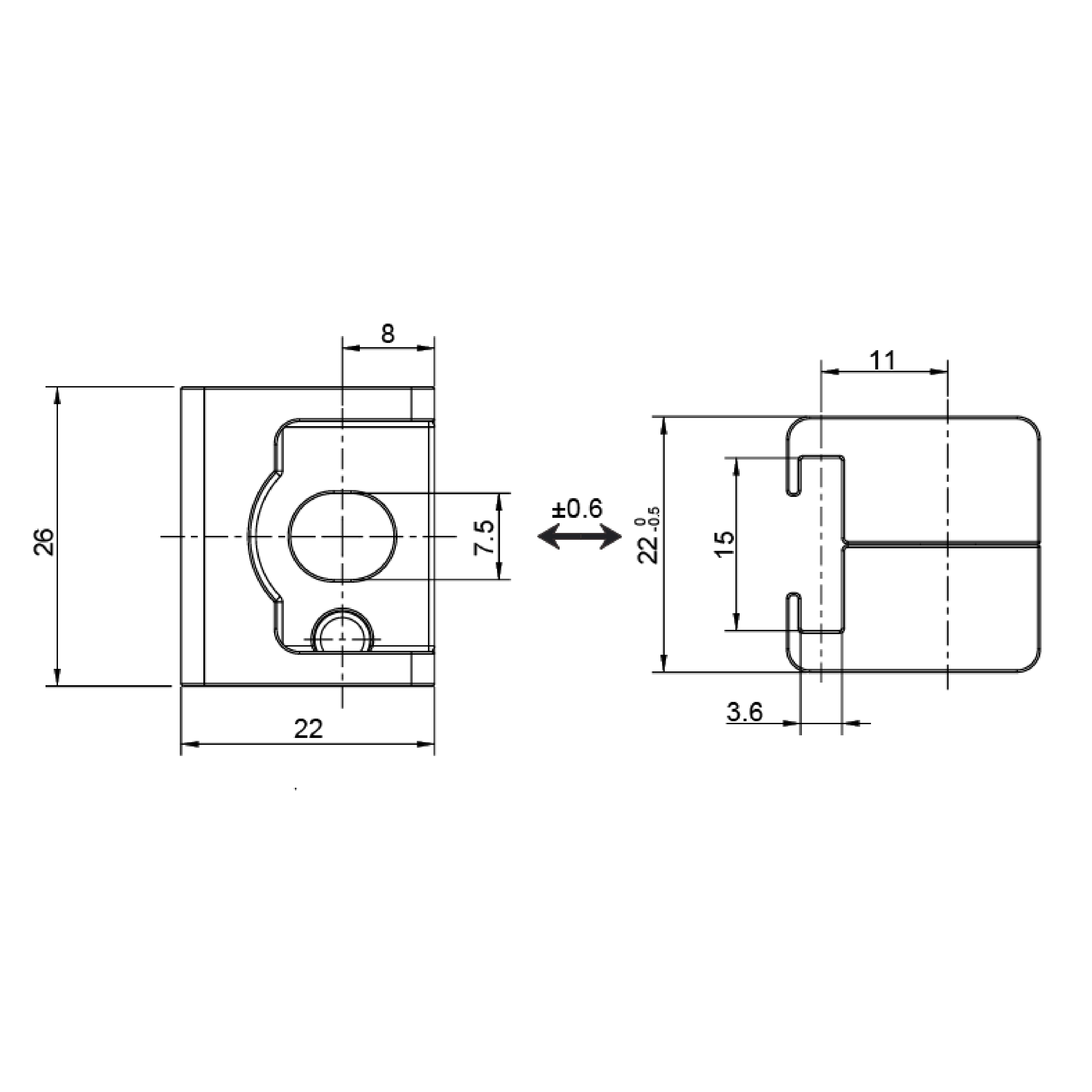 Rod accessories 9401 Version A Series