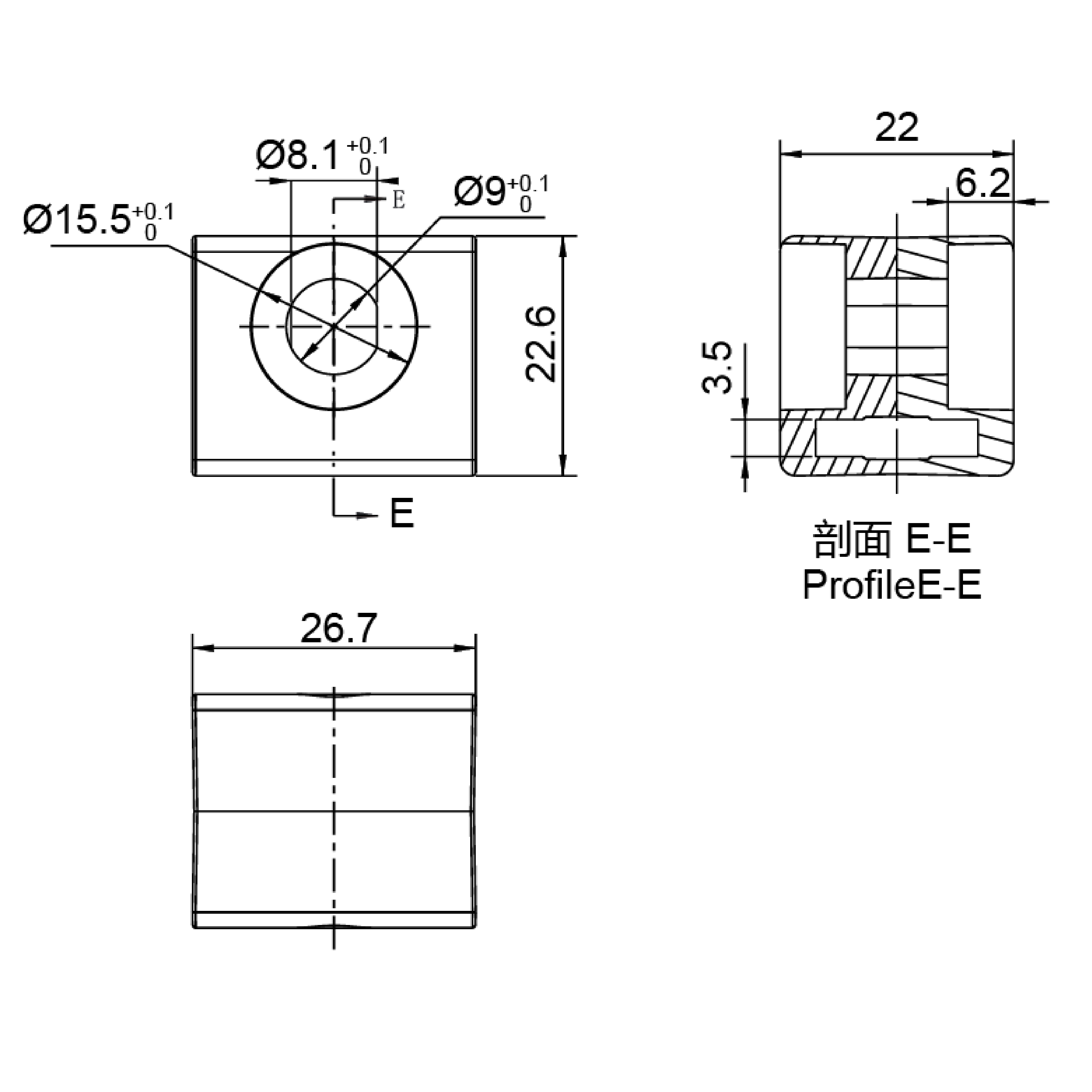 Rod accessories 9401-2723 Series