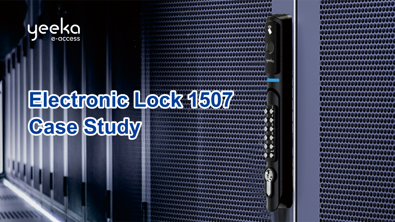 Government Agency Data Center: Access Security & Experience Enhanced by Yeeka 1507 Electronic Lock Solution